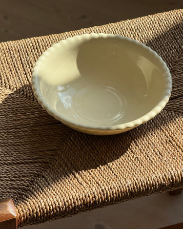 Pearl edge bowl - NEROLI