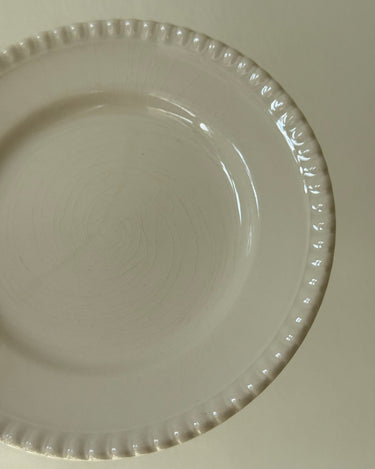 Pearl edge cake plates (7 pcs) - NEROLI