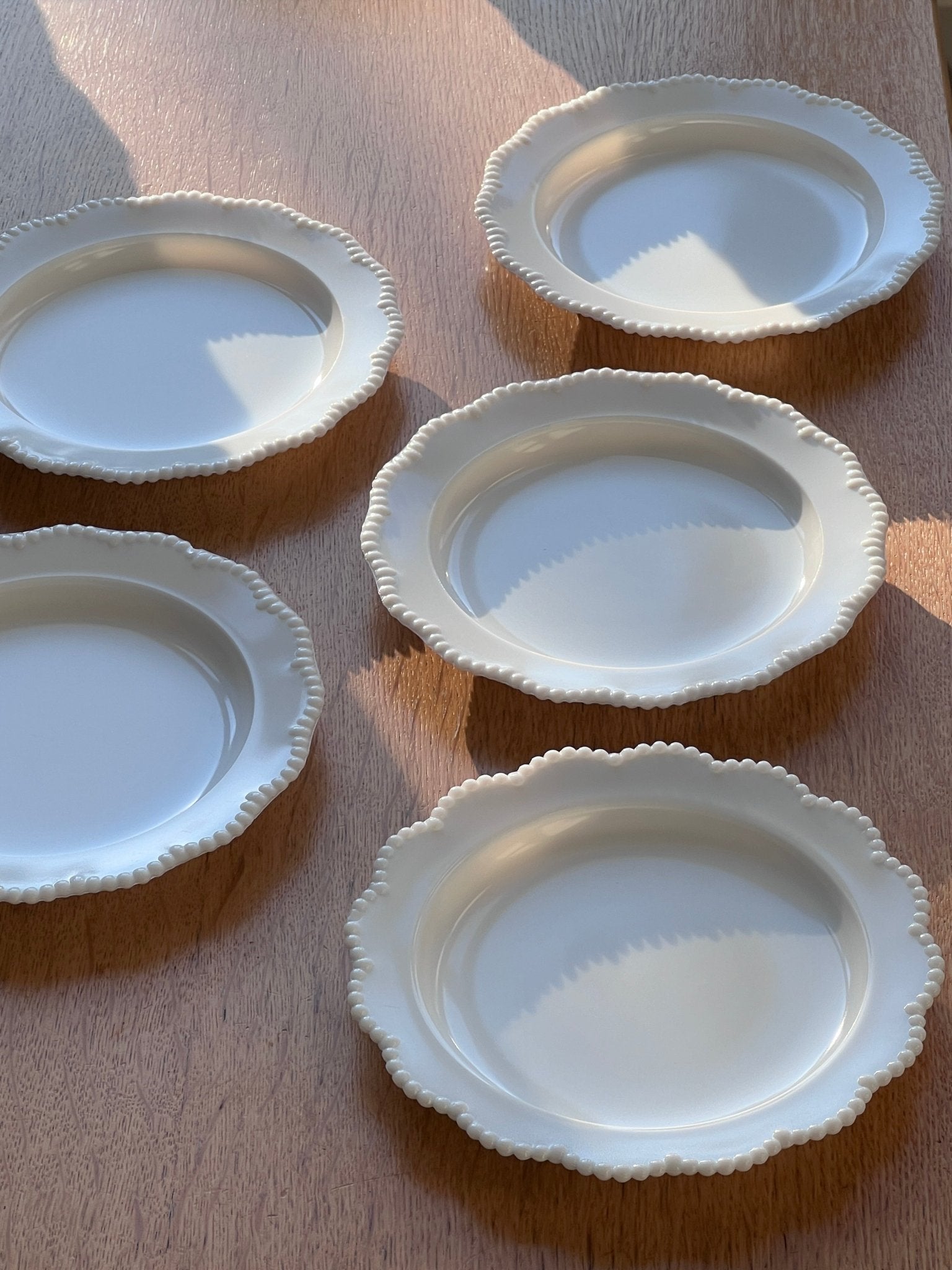 Pearl edge side plates (5 pcs) - NEROLI