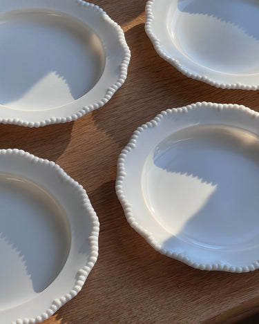 Pearl edge side plates (5 pcs) - NEROLI