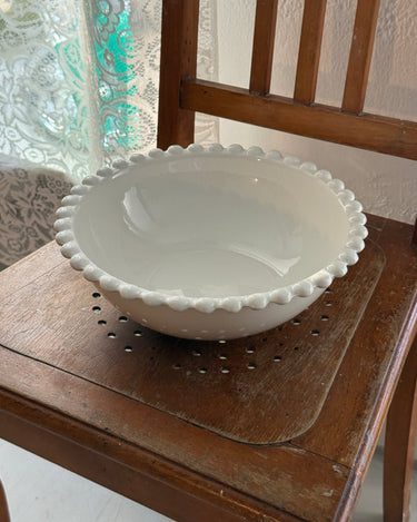 Pearl rim bowl - NEROLI