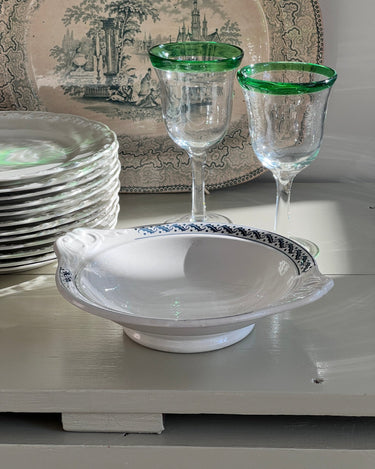 Pedestal bowl - NEROLI