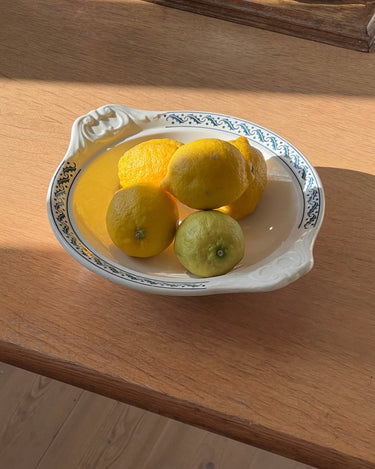Pedestal bowl - NEROLI