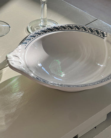 Pedestal bowl - NEROLI