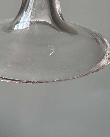 Pedestal glass bowl - NEROLI