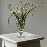 Pedestal glass vase - NEROLI