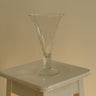 Pedestal glass vase - NEROLI