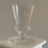 Pedestal glass vase - NEROLI
