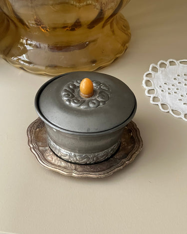 Pewter bonbonniere - NEROLI