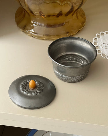 Pewter bonbonniere - NEROLI