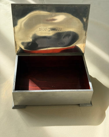 Pewter trinket box - NEROLI
