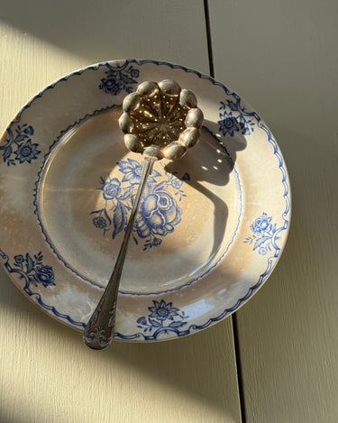 Pierced serving spoon - NEROLI