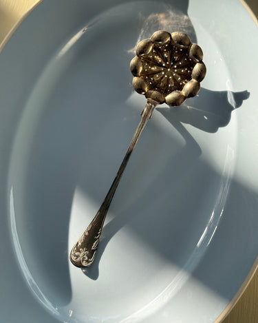 Pierced serving spoon - NEROLI