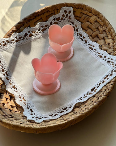 Pink egg cups - NEROLI