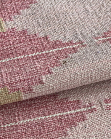 Pink flatweave rug - NEROLI