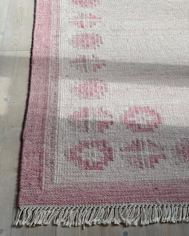 Pink flatweave rug - NEROLI