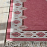 Pink flatweave rug - NEROLI