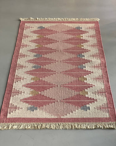Pink flatweave rug - NEROLI
