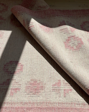 Pink flatweave rug - NEROLI