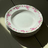 Pink floral pasta plates (6 pcs) - NEROLI