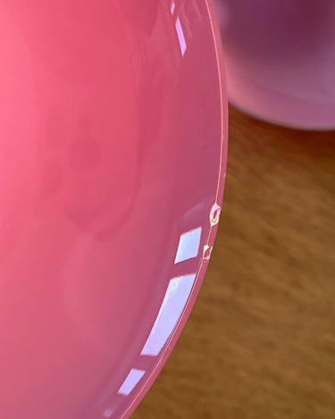 Pink glass bowls (2 pcs) - NEROLI
