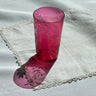 Pink glass vase - NEROLI