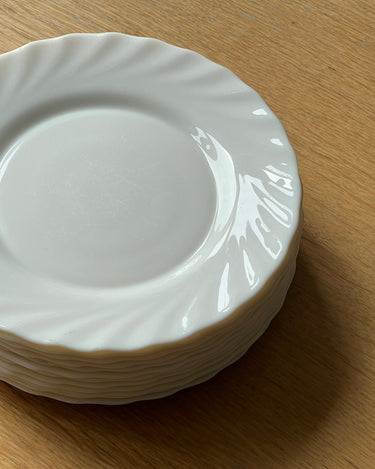 Pink lunch plates (12 pcs) - NEROLI