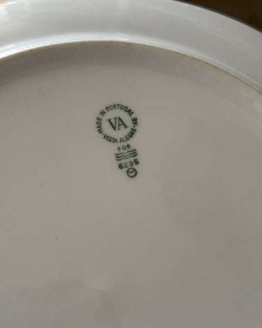 Porcelain plates (4 pcs) - NEROLI