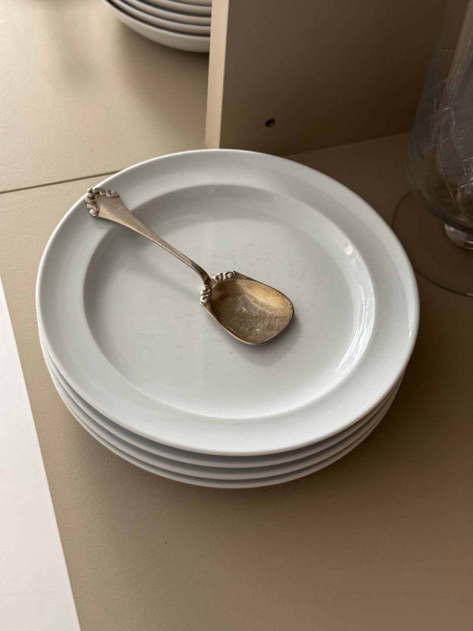 Porcelain plates (4 pcs) - NEROLI