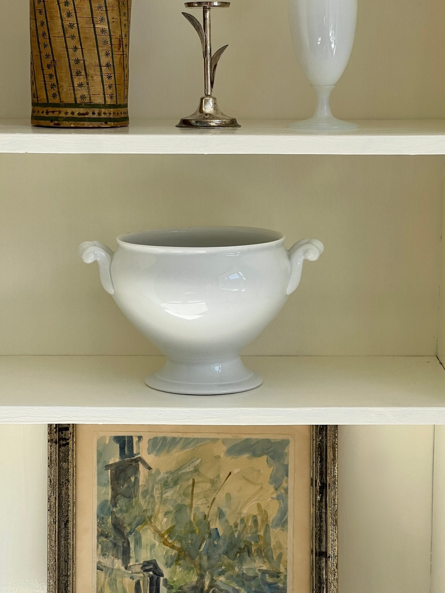 Porcelain tureen - NEROLI