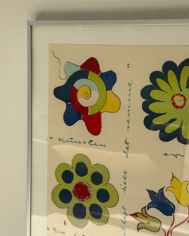 Poul Gernes exhibition print - NEROLI