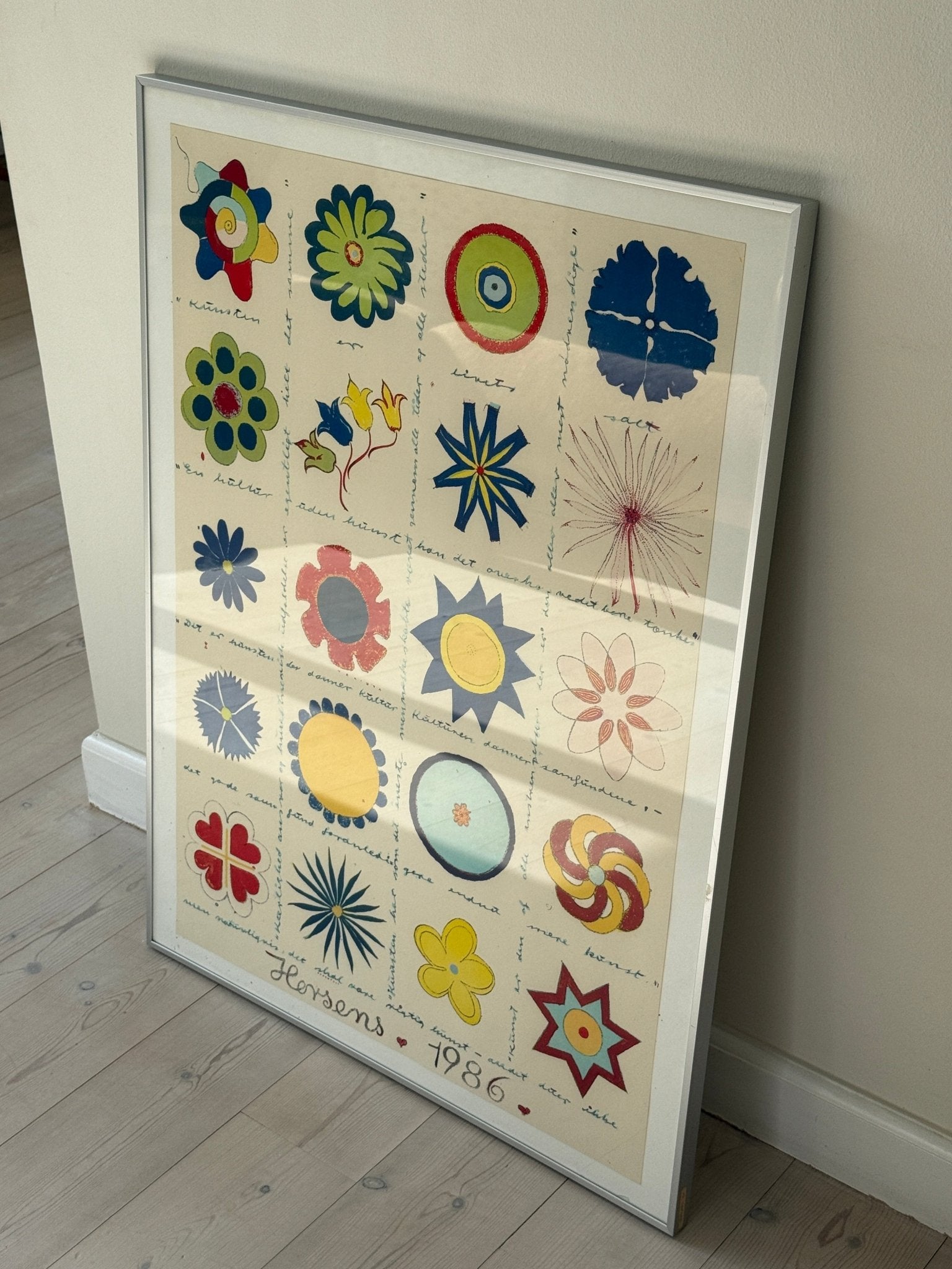 Poul Gernes exhibition print - NEROLI