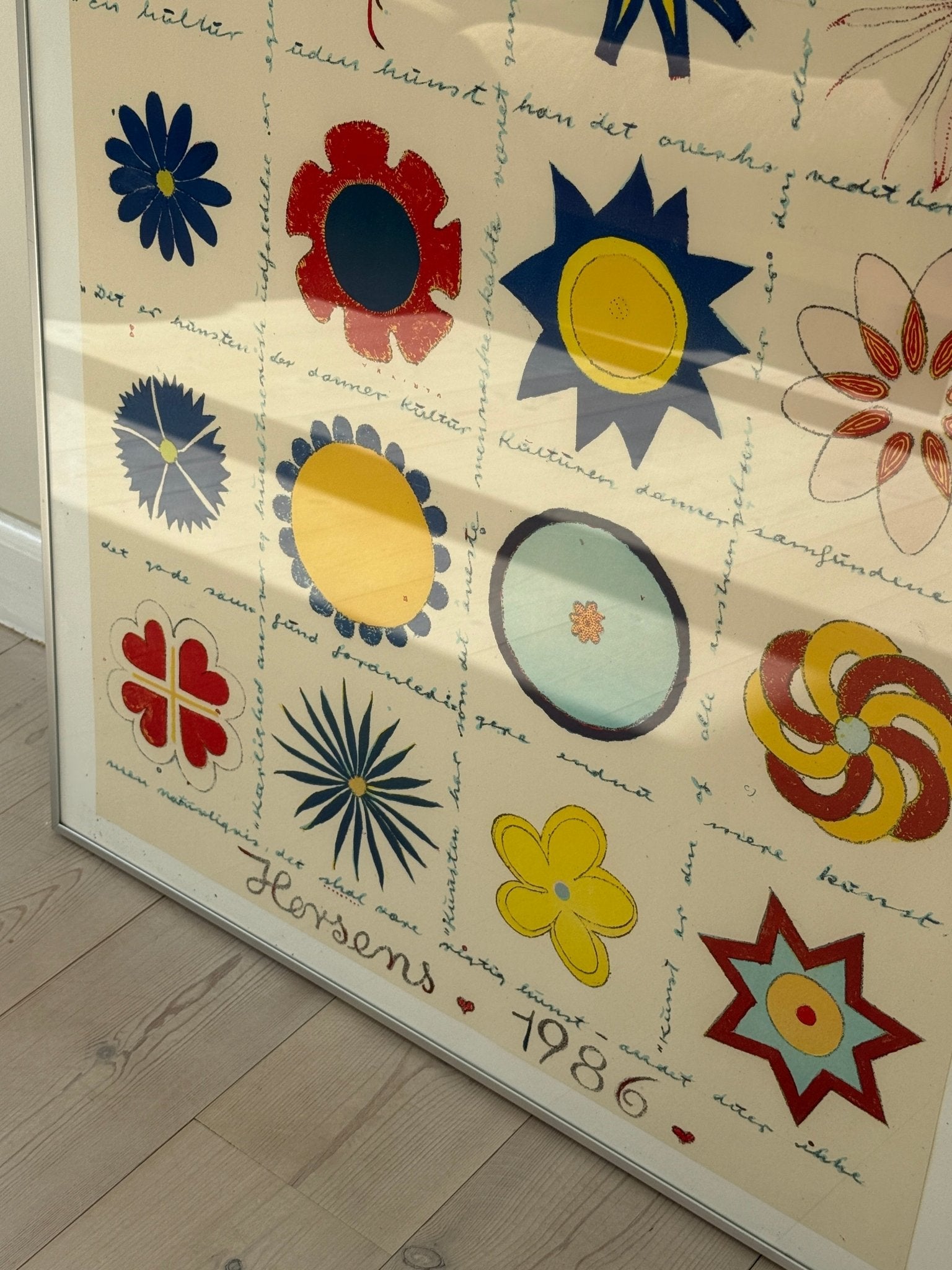 Poul Gernes exhibition print - NEROLI