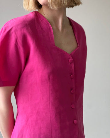 Puff sleeve blouse - NEROLI