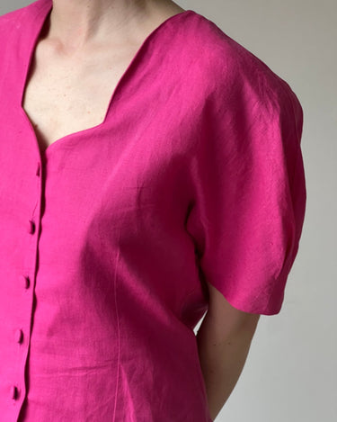 Puff sleeve blouse - NEROLI