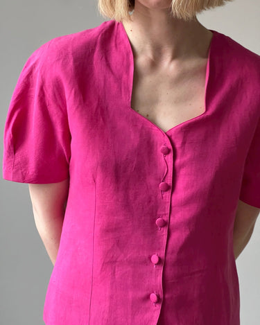 Puff sleeve blouse - NEROLI