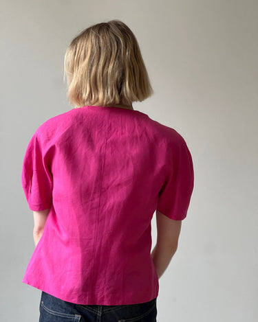 Puff sleeve blouse - NEROLI