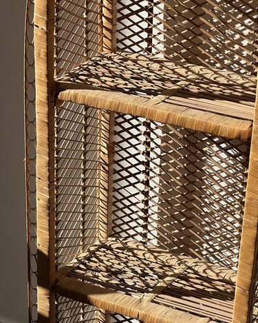 Rattan shelf - NEROLI