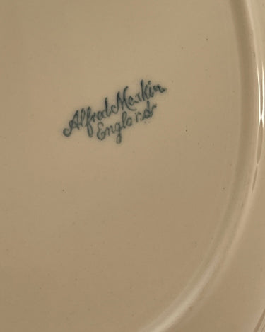 Red striped platter - NEROLI