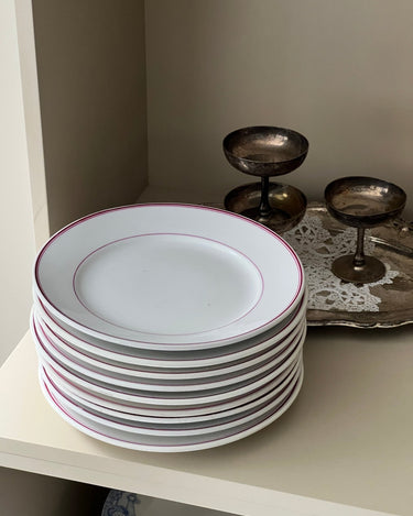 Richard Ginori dinner plates (9 pcs) - NEROLI