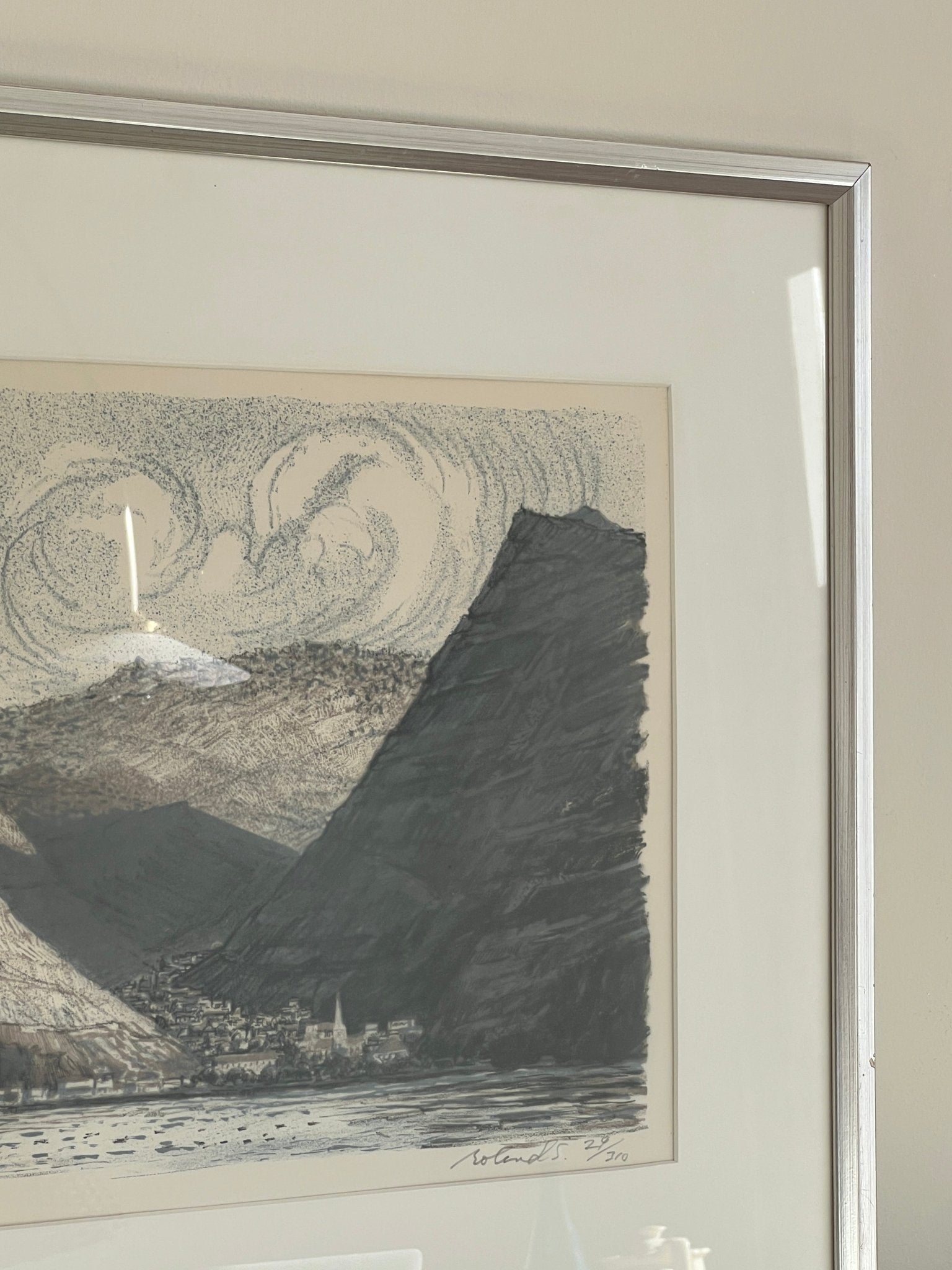 Roland Svensson litograph - NEROLI