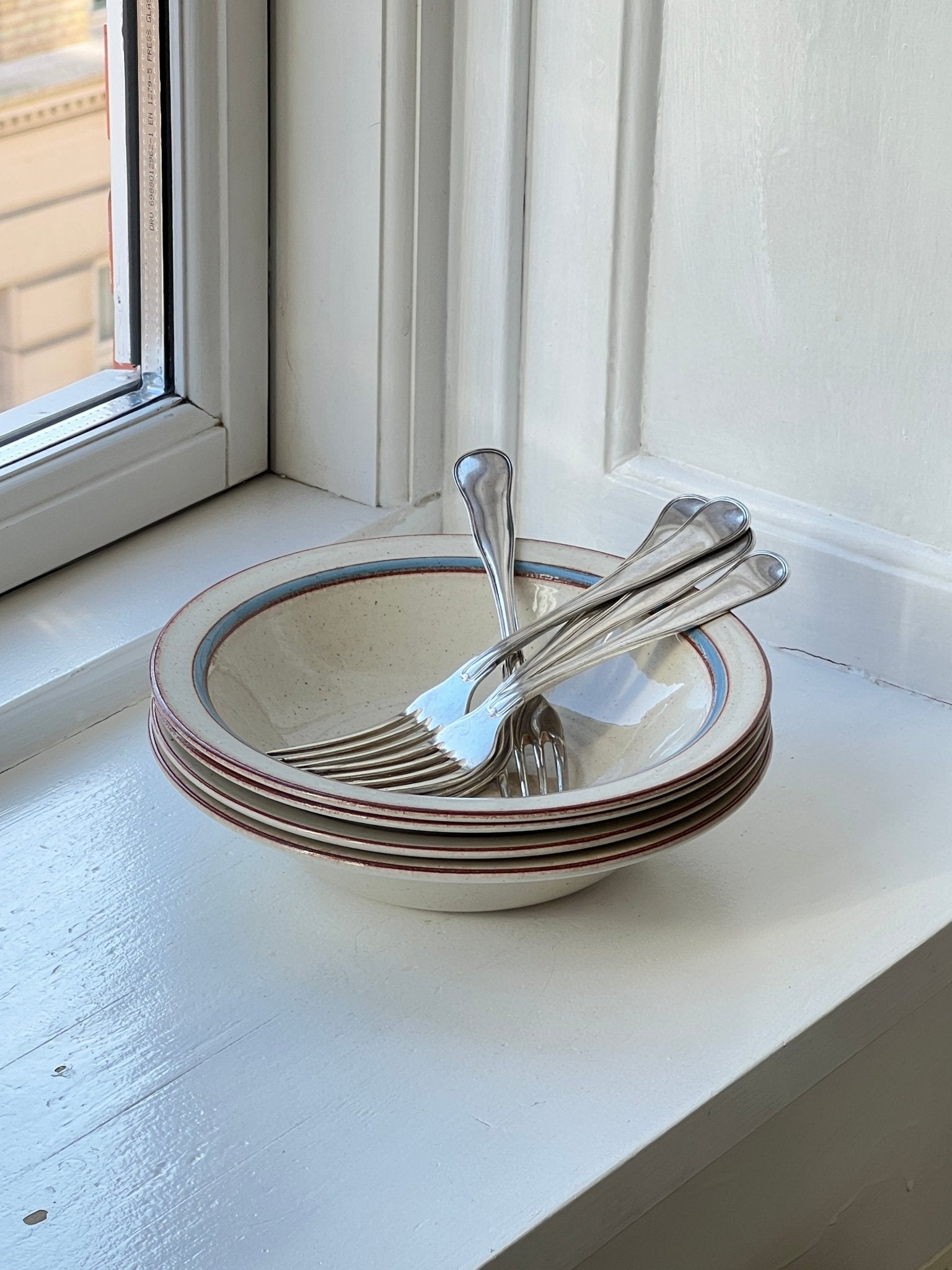 Rörstrand breakfast bowls (4 pcs) - NEROLI