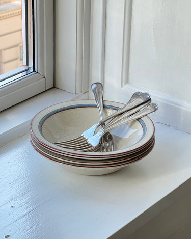 Rörstrand breakfast bowls (4 pcs) - NEROLI