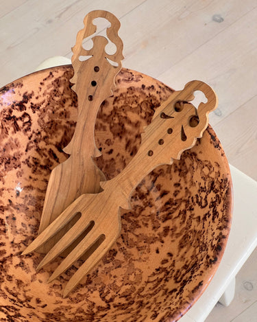 Salad cutlery - NEROLI