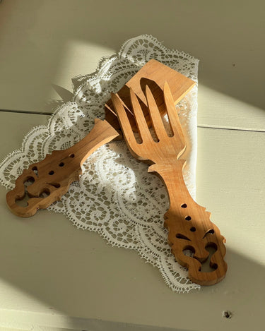 Salad cutlery - NEROLI