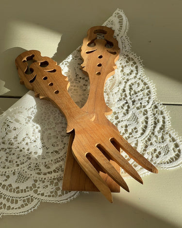 Salad cutlery - NEROLI