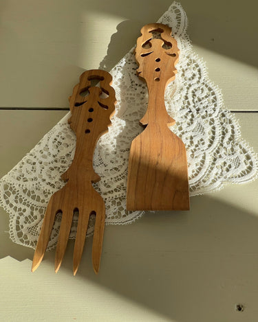 Salad cutlery - NEROLI