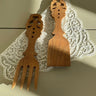 Salad cutlery - NEROLI