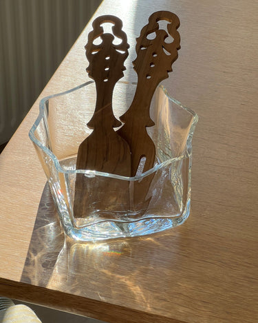 Salad cutlery - NEROLI