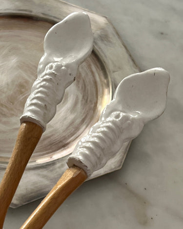 Salad servers - NEROLI